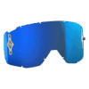 Scott Ersatzglas Hustle blau verspiegelt works