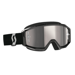 Scott Brille Primal schwarz/weiss Glas silber Chro