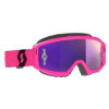 Scott Brille Primal pink/schwarz Glas purple Chrom