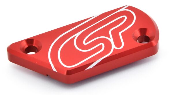 CSP Alu Deckel Grimeca Bremse rot