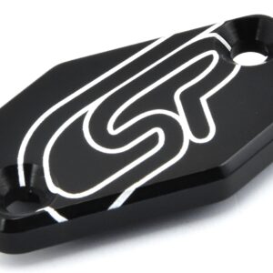 CSP Alu Deckel Braktec Bremse schwarz