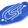 CSP Alu Deckel Braktec Bremse blau