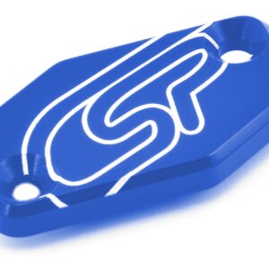 CSP Alu Deckel Braktec Bremse blau