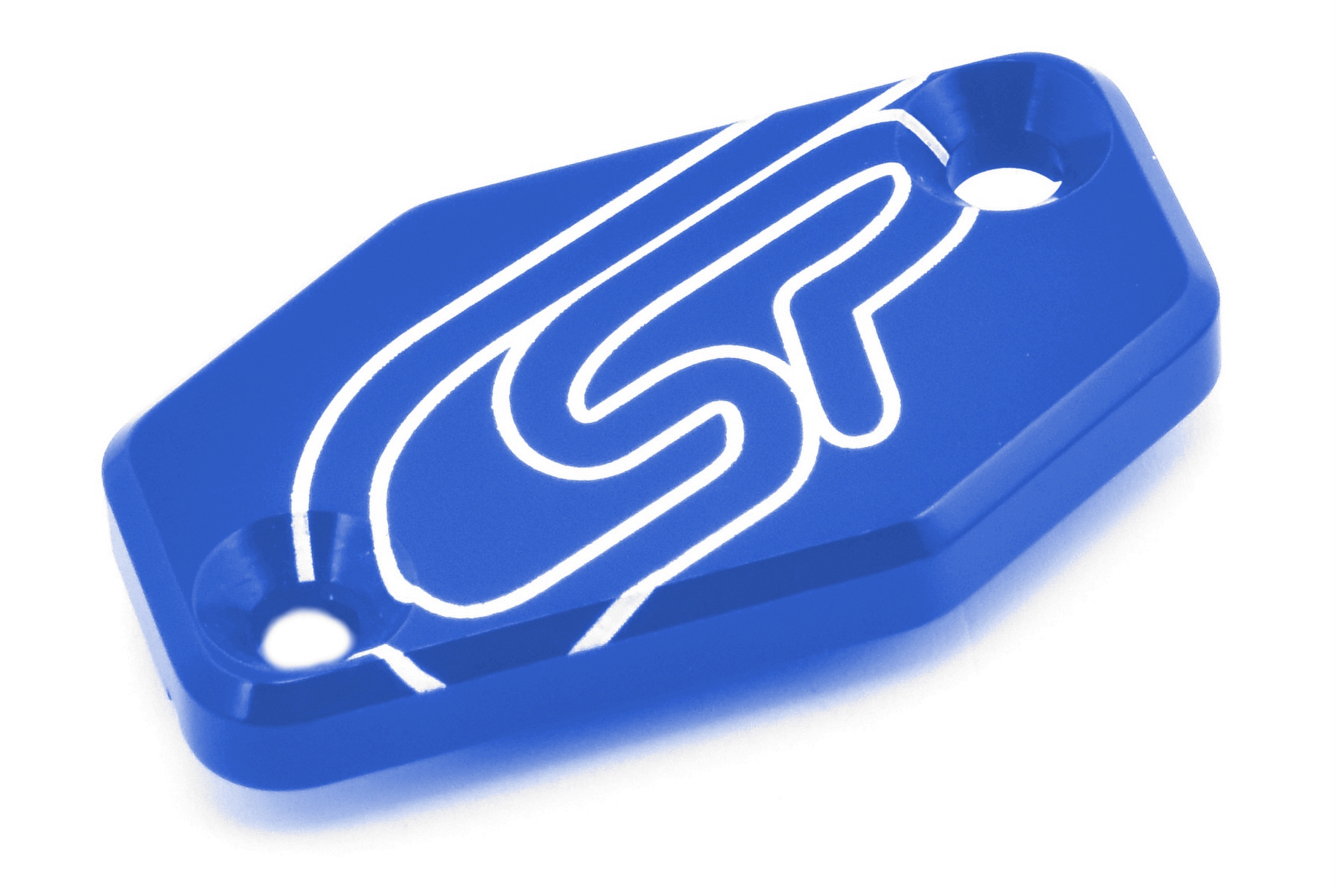 CSP Alu Deckel Braktec Bremse blau