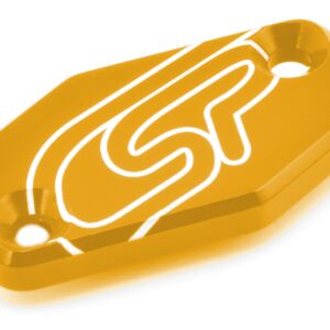 CSP Alu Deckel Braktec Bremse gold