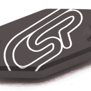CSP Alu Deckel Braktec Kupplung schwarz