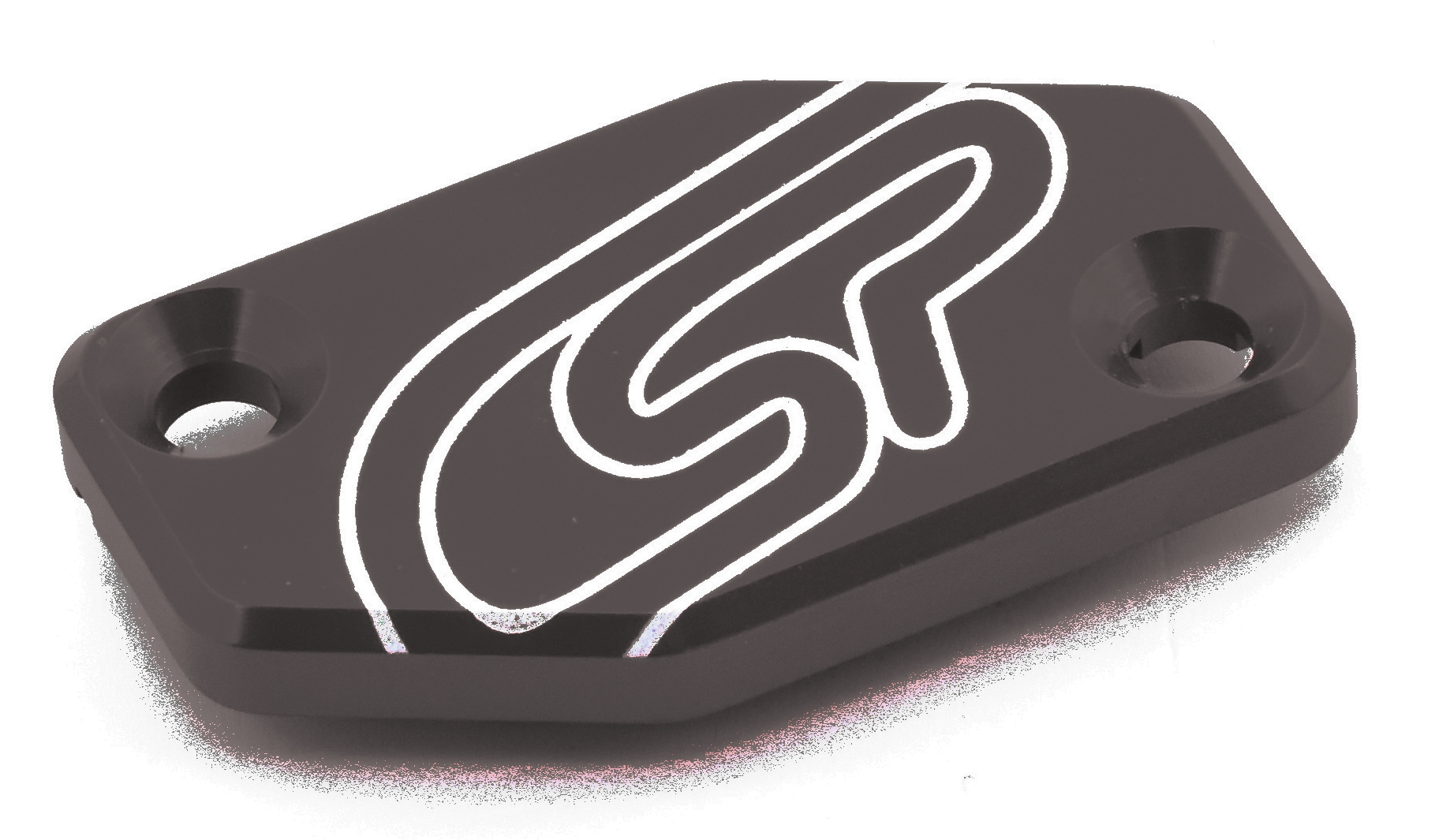 CSP Alu Deckel Braktec Kupplung schwarz