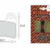 Accossato Bremsbelag 4 Kolben vorn + hinten