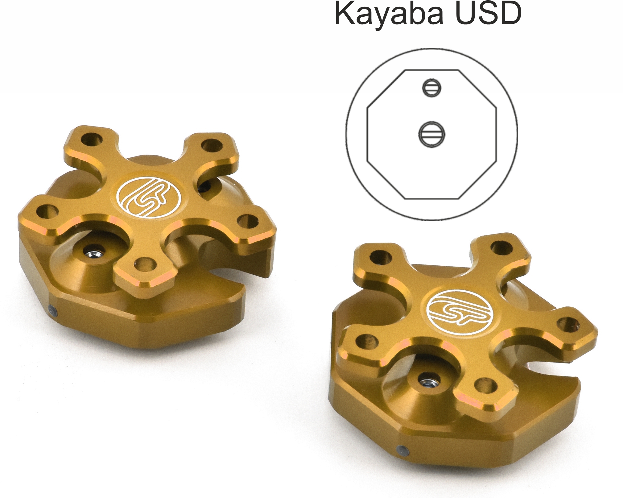 CSP Gabelversteller Kayaba gold