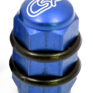 CSP Ventilkappe blau