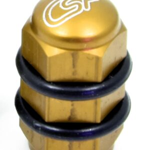 CSP Ventilkappe gold