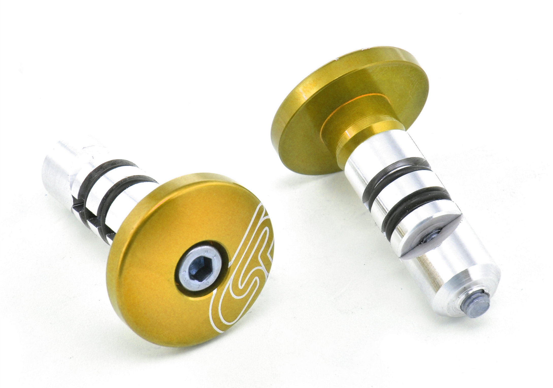 CSP Lenkerstopfen gold