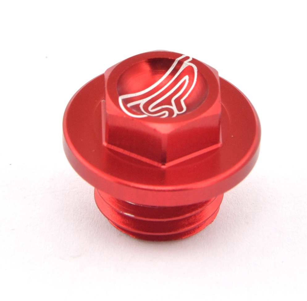 CSP Öleinfüllschraube ohne Stab Montesa rot