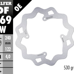 Galfer Bremsscheibe Honda hinten