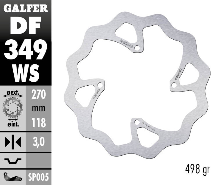 Galfer Bremsscheibe Suzuki vorn Oversize
