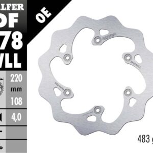 Galfer Bremsscheibe Gas Gas Enduro hinten