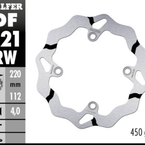 Galfer Bremsscheibe Sherco hinten Grooved ab 12