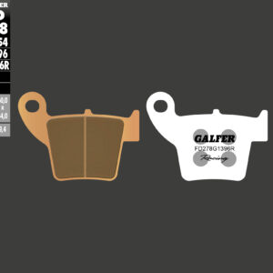 Galfer Bremsbelag Sinter RACING Honda hinten