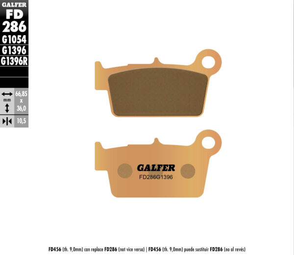 Galfer Bremsbelag Sinter Beta/Kawa/Suzuki/Yamaha