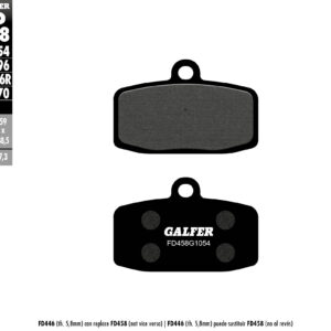 Galfer Bremsbelag Semi Metal KTM / Huski 85 vorn