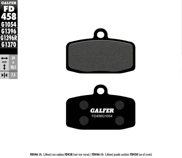 Galfer Bremsbelag Semi Metal KTM / Huski 85 vorn