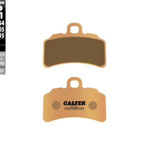 Galfer Bremsbelag Trial Braktec BK2 Monoblock RACING