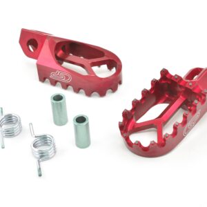 CSP Fußraste Standard mit Pins rot