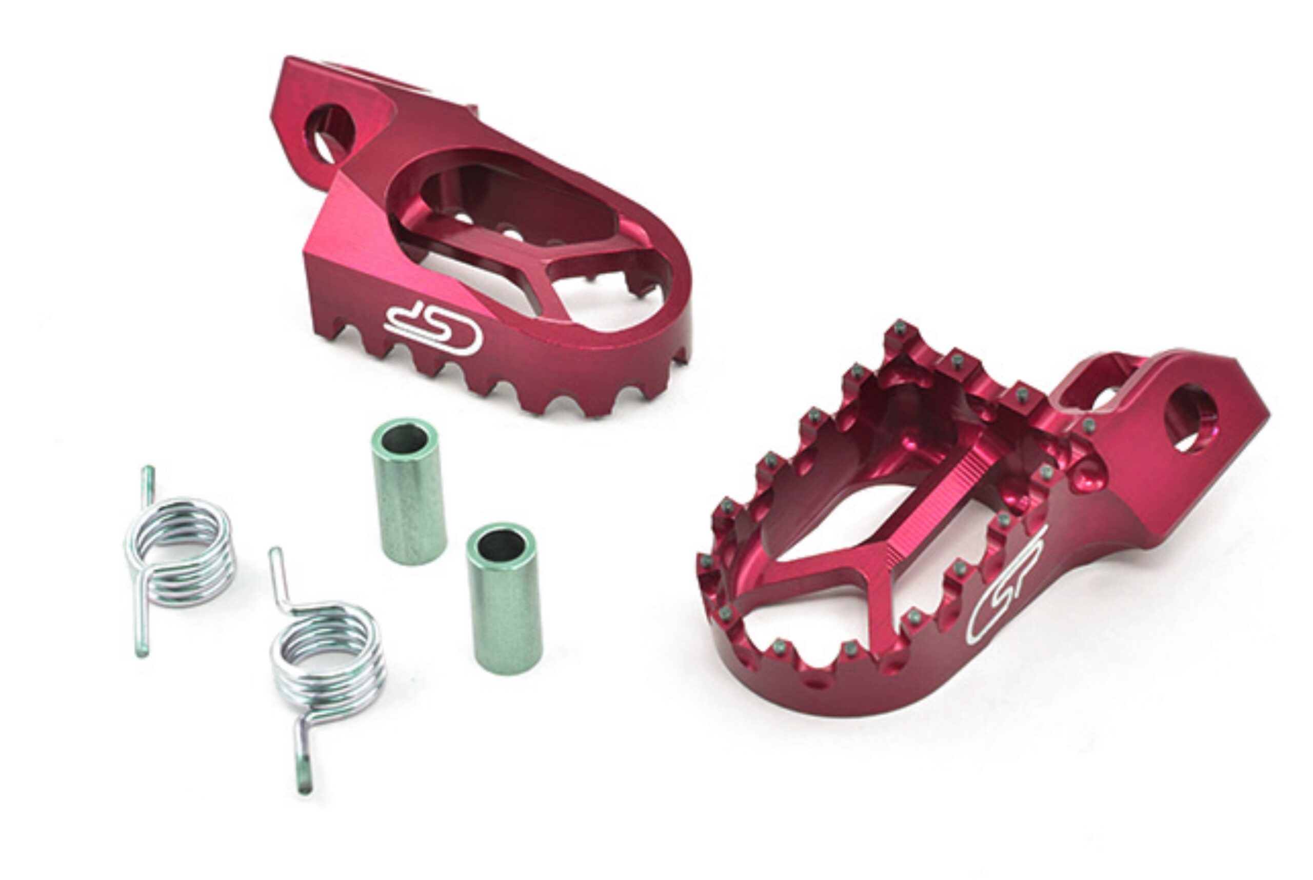 CSP Fußraste Standard zurückversetzt mit Pins rot