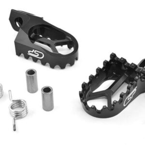 CSP Fußraste Standard zurückversetzt mit Pins schw