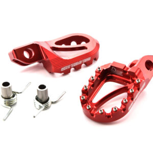 CSP Fußraste Big Foot zurückversetzt rot