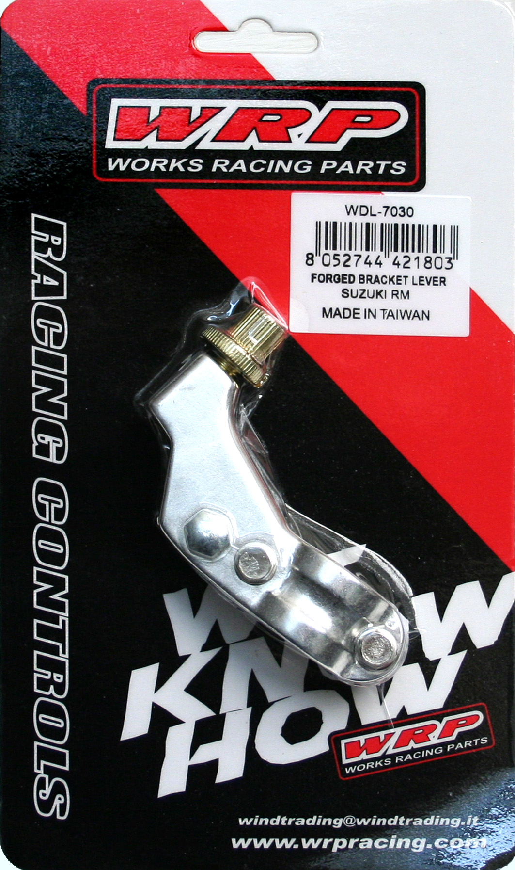 WRP Halter Kupplungshebel Pro Suzuki RM ab 93