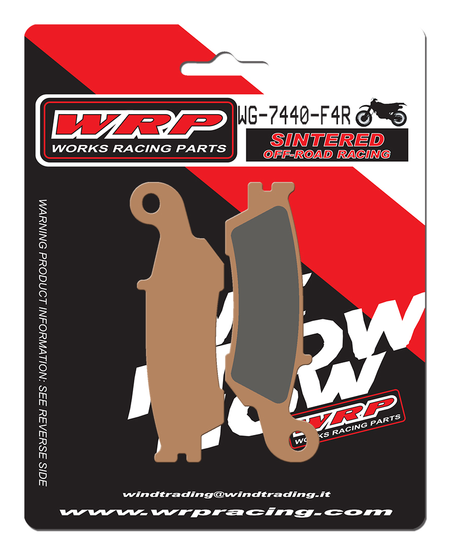 WRP Racing Bremsbelag Yamaha vorn bis 20