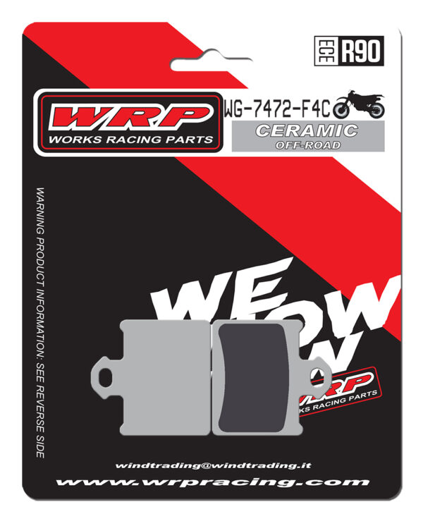 WRP Ceramic Bremsbelag KTM SX 85 hinten ab 11