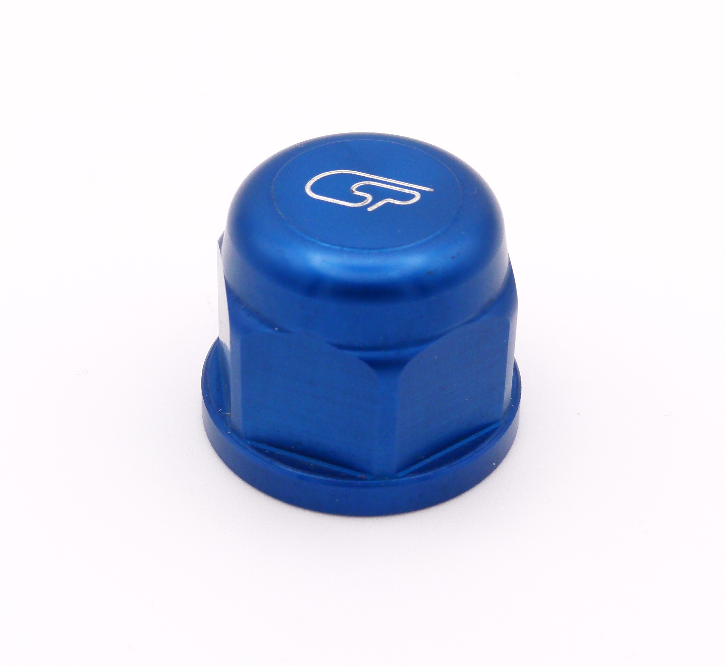 CSP Steckachsenmutter hinten blau