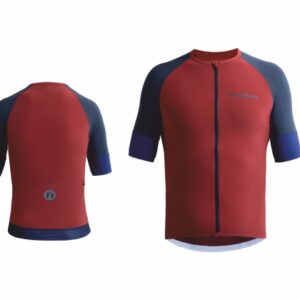 Hebo Jersey Volts Kurzarm braun
