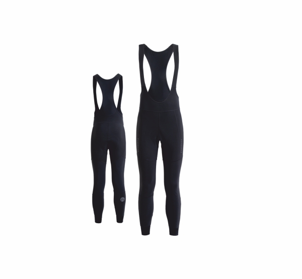Hebo Hose Bib Traka Winter lang schwarz
