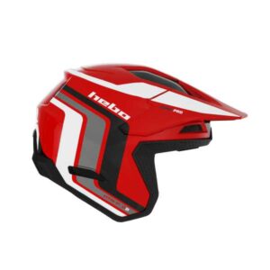 Hebo Zone Pro Helm Classic rot/weiss/schwarz