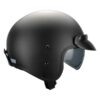 Hebo Retro Jet Helm schwarz