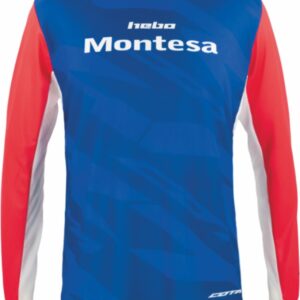 Hebo Hemd Montesa blau/rot