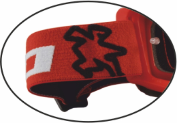 Hebo Brillenband rot