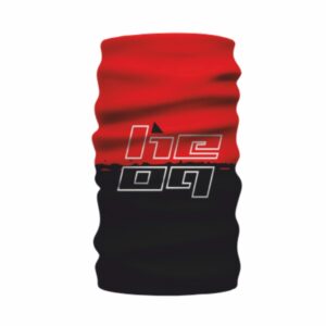 Hebo Scarf rot-schwarz