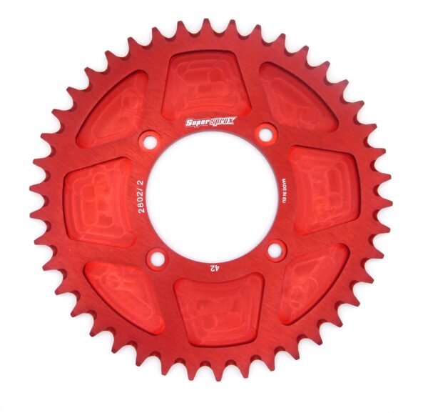 Supersprox Kettenrad Trial geschlossen rot 43 Z.