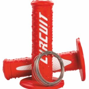 Circuit Griffgummi Set Electra rot-weiss