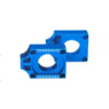WRP Rad-Kettenspanner Yamaha YZ / YZF ab 01 blau