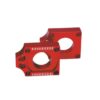 WRP Rad-Kettenspanner Yamaha YZ / YZF ab 01 rot