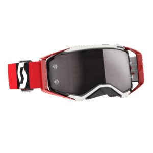 Scott Brille Prospect rot/schwarz Glas silber chrom