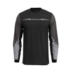 Hebo Tech Hemd schwarz-grau