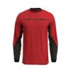 Hebo Tech Hemd rot-schwarz
