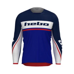 Hebo Scratch Slim Fit Hemd blau